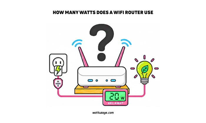 How Many Watts does a Wifi Router Use